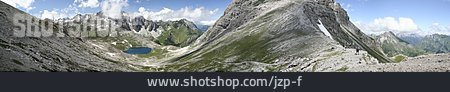 
                Alpen, Panorama, Butzensee                   