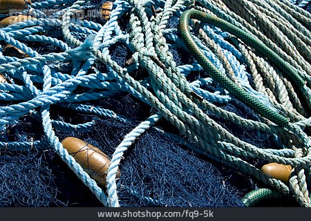 
                Seil, Fischfang, Fischernetz                   