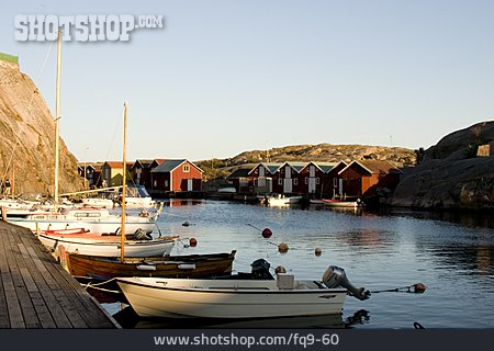 
                Boot, Hafen, Schweden, Smögen                   