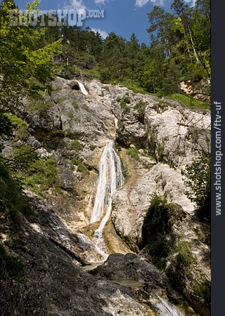 
                Wasserfall, Almbach                   