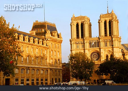 
                Frankreich, Kathedrale, Paris, Nôtre Dame                   