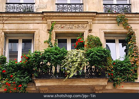 
                Balkon, Frankreich, Paris                   