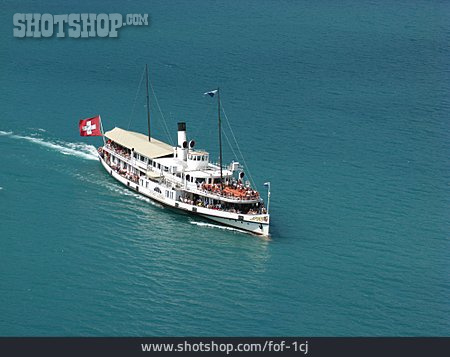 
                Schweiz, Ausflugsboot                   