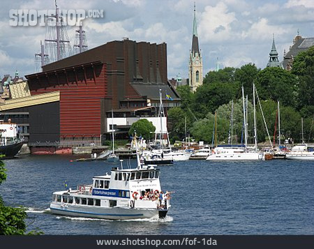 
                Ausflugsschiff, Stockholm, Vasa-museum                   