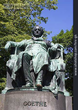 
                Statue, Goethe, Goethedenkmal                   