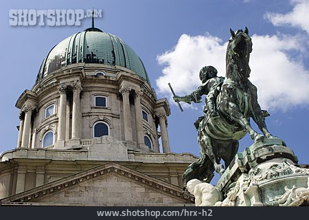 
                Reiterstandbild, Budapest, Burgpalast, Prinz-eugen-reiterdenkmal                   