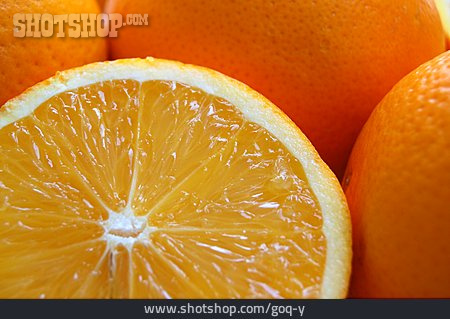 
                Fruchtfleisch, Orangenhälfte, Apfelsine                   