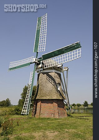 
                Windmühle, Wasserschöpfmühle                   