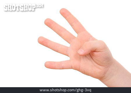 
                Finger, Hand, 4                   