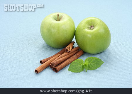 
                Fruit, Apple, Cinnamon Stick                   