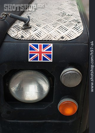 
                Geländewagen, Großbritannien, Union Jack                   