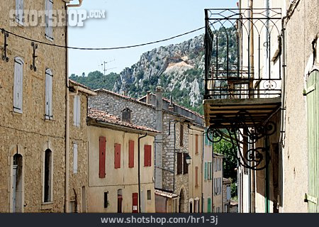 
                Häuserzeile, Mediterran, Provence                   