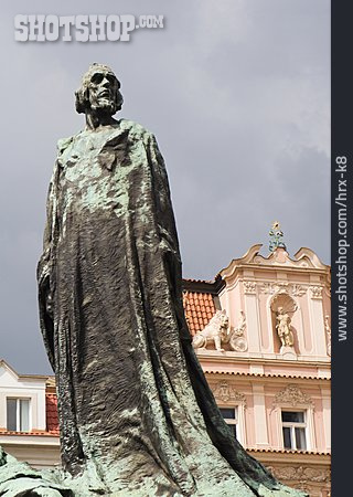 
                Denkmal, Prag, Jan Hus                   