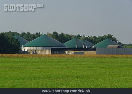 
                Energieerzeugung, Biogasanlage                   