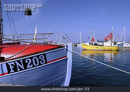 
                Fischerboot, Dänemark, Fischkutter                   