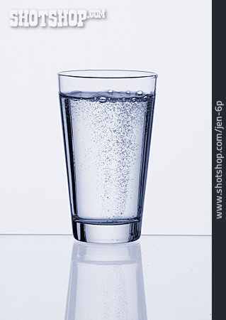 
                Glas, Wasserglas, Sprudeln                   