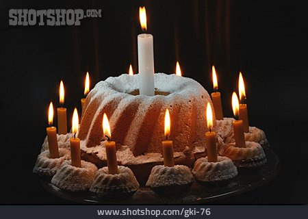 
                Geburtstag, Kerze, Geburtstagskuchen                   