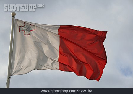 
                Malta, Nationalflagge                   