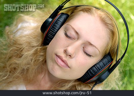 
                Musik, Entspannung, Hören, Kopfhörer                   