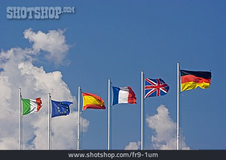 
                Europa, Flagge, Nationalflagge                   