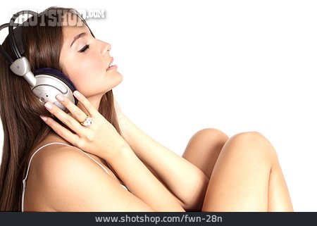 
                Musik, Genießen, Hören, Kopfhörer                   