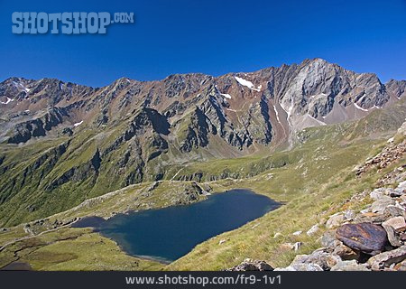 
                Alpen, Bergsee, Gaviapass, Lago Nero                   
