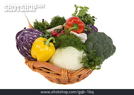 
                Gemüse, Korb                   