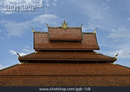 
                Detailaufnahme, Tempel, Luang Prabang                   