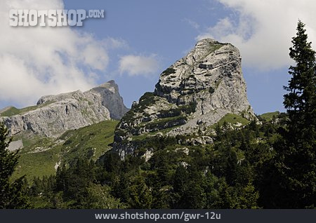 
                Berg, Fels, Schweiz, Glarner Alpen                   