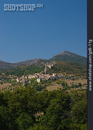 
                Provence, Trigance, Château De Trigance                   