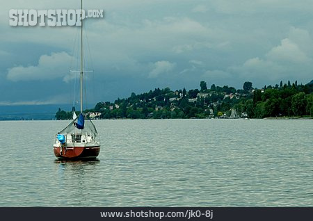 
                Segelboot, Bodensee                   