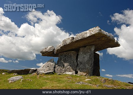 
                Dolmen, Karstlandschaft, Poulnabrone-dolmen                   