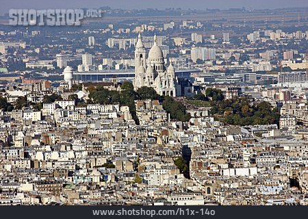 
                Paris, Montmartre, Sacre Coeur                   