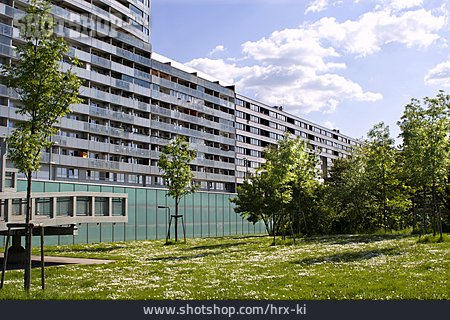 
                Wien, Sozialer Wohnungsbau, Wohnanlage                   