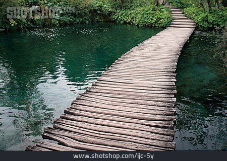 
                Weg, Nationalpark, Plitvicer Seen                   
