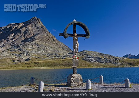 
                Kreuz, Kruzifix, Lago Bianco                   