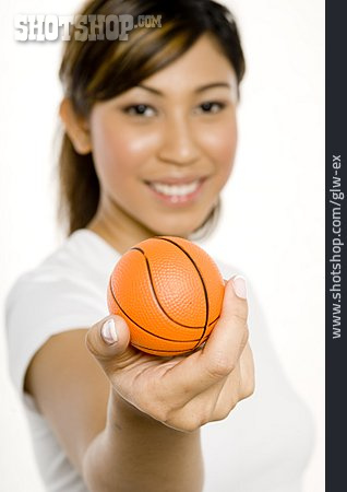 
                Sport & Fitness, Sportlerin, Basketball                   