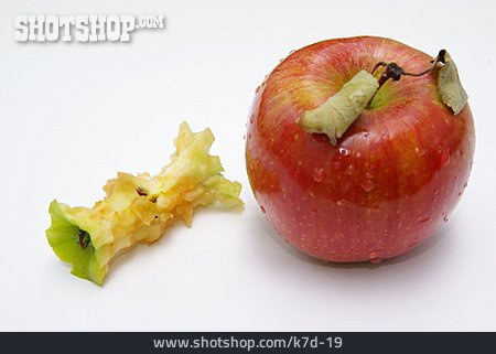 
                Obst, Apfel, Kerngehäuse                   
