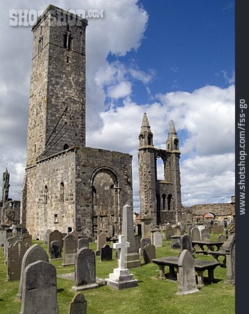 
                Friedhof, Schottland, St. Andrews                   