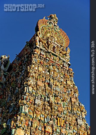 
                Indien, Madurai, Minakshi-tempel                   
