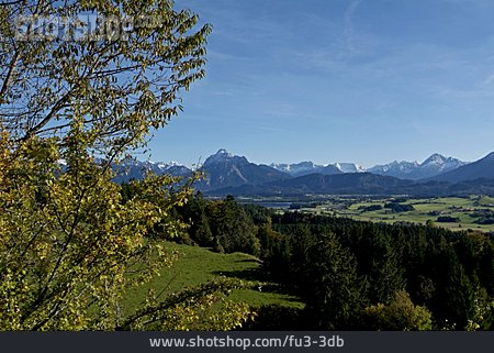
                Allgäu, Alpen, Hopfensee                   