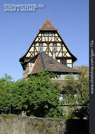 
                Fachwerkhaus, Michelstadt, Kellereihof                   