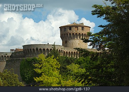 
                Toskana, Volterra, Fortezza Medicea                   