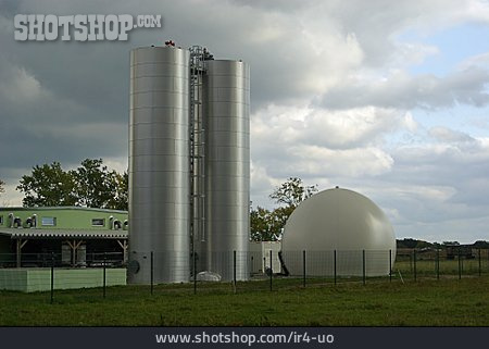 
                Energieerzeugung, Biogasanlage, Biogaskraftwerk                   
