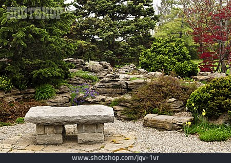 
                Steingarten, Zengarten, Japanischer Garten                   