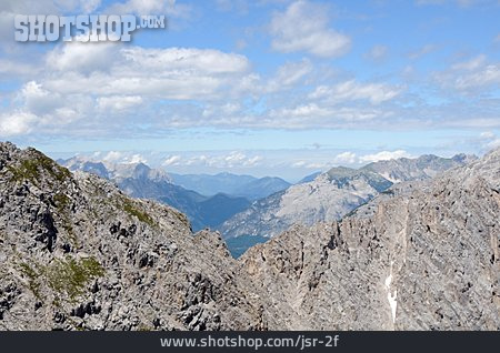 
                Gebirgslandschaft, Karwendelgebirge, Alpenpanorama                   