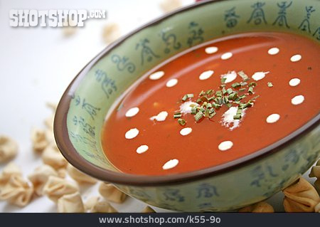 
                Suppe, Tomatensuppe                   