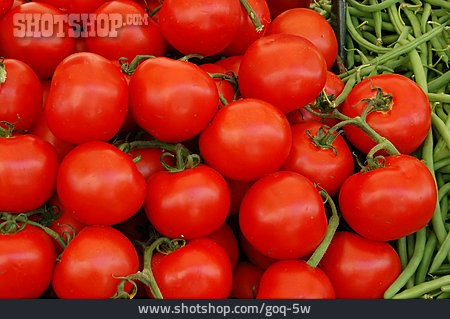 
                Tomate, Marktstand, Bohne, Gemüsestand                   