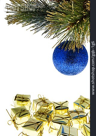 
                Päckchen, Christbaumkugel, Weihnachtsdekoration                   