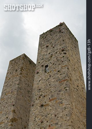 
                Turm, Geschlechtertürme, San Gimignano                   